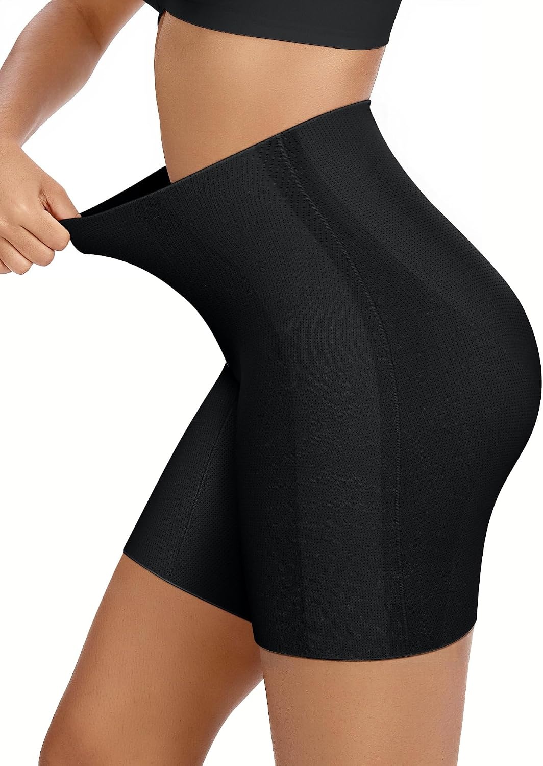image:imageOEAK Womens Tummy Control Shapewear Seamless Girdle High Waisted ShapewearBlack