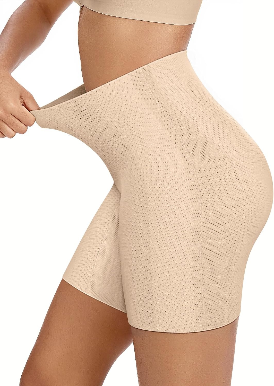 image:imageOEAK Womens Tummy Control Shapewear Seamless Girdle High Waisted ShapewearNude