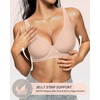 OEAK Deep V Bras Nude S+Tummy Control Shapewear Thigh Slimmer Nude S