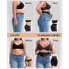 OEAK Women Shapewear Tummy Control Body Shaper Shorts Plus Underwear(Black)
