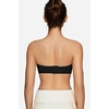 OEAK Womens Strapless Bras Push Up Bandeau Bra & Tummy Control Shapewear Black S