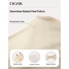 OEAK Womens Tummy Control Shapewear Seamless Girdle High Waisted Shapewear(Ivory Nude)