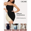 OEAK Womens Tummy Control Shapewear Seamless Girdle High Waisted Shapewear(Ivory Nude)