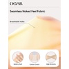 OEAK Womens Tummy Control Shapewear Seamless Girdle High Waisted Shapewear(Nude)