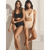 OEAK Womens Tummy Control Shapewear Seamless Girdle High Waisted Shapewear(Nude)