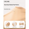 OEAK Womens Tummy Control Shapewear Seamless Girdle High Waisted Shapewear(Sand)