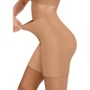 OEAK Womens Tummy Control Shapewear Seamless Girdle High Waisted Shapewear(Coffee)