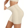 OEAK Womens Tummy Control Shapewear Seamless Girdle High Waisted Shapewear(Ivory Nude)