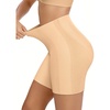 OEAK Womens Tummy Control Shapewear Seamless Girdle High Waisted Shapewear(Sand)
