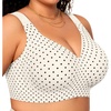 White Polka Dot