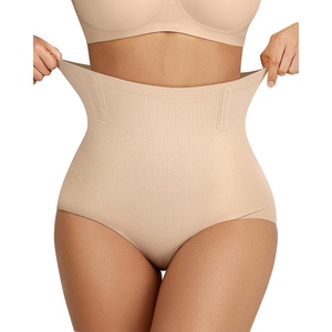 OEAK Womens Tummy Control Shapewear Seamless Girdle High Waisted Shapewear(Nude)