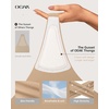 OEAK Seamless Thongs for Women Invisible Thongs No Show Thong Panty Liners Tangas Comfortable Workout G-Strings Underwear(3p-2*skin Nude+1*black)