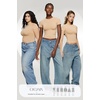 OEAK Womens T-Shirts Short Sleeve Shirts Crew Neck Basic Tees Soft Smoothing Seamless Tshirts Slim Fit Going Out Trendy Tops(Clay Color)