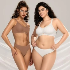 OEAK seamless underwear women and InvisibleBra